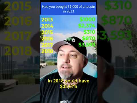 Had you bought $1,000 of Litecoin in 2013 😲 - #litecoin