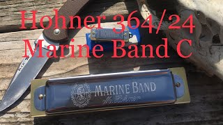 Video thumbnail for Hohner 364/24 in C… grail harmonica? by pocket knives and harmonicas