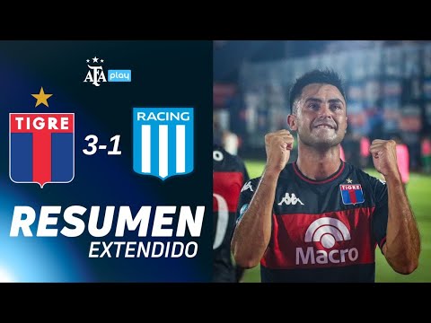 Tigre 3-1 Racing | #TorneoApertura2026 | RESUMEN EXTENDIDO | FECHA 3