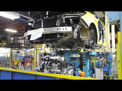 Watch he Acura MDX on the assembly line at the Honda Facility in Lincoln Alabama