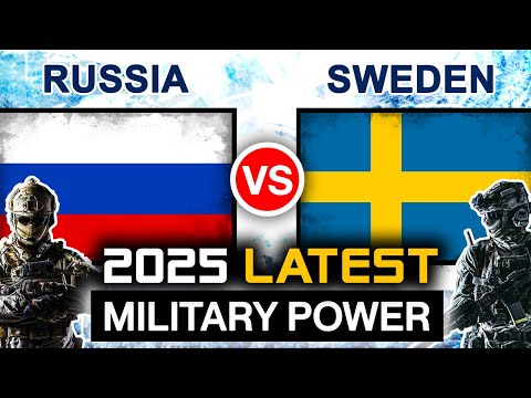 Sweden vs Russia Military Power 2025 | Russia vs Sweden Military Comparison 2025 | Military Ranking