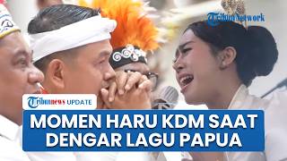 KDM Menahan Tangis saat Lagu Papua Berkumandang di Konferensi APS Jayapura, Sorot Pembangunan Lokal