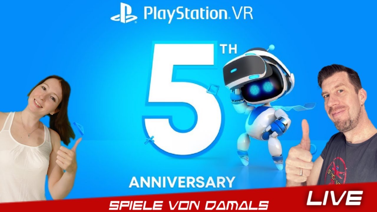 Stocki VR - 5 JAHRE PLAYSTATION VR - Wir schauen in die frühen Spiele rein - PSVR - DEUTSCH - LIVE