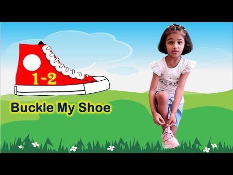 One two buckle my shoe |Nursery Rhyme with Lyrics for kids