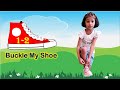 One Two Buckle My Shoe Nursery Rhyme With Lyrics For Kids
