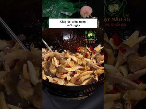 Nấm xào theo cách này đặc biệt ngon