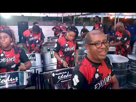 01- Republic Bank Exodus Steel Orchestra. Phase II Pan Groove Steelband Jam 2023