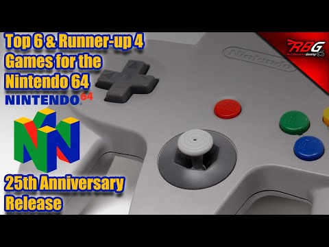 Top 6 and 4 Runner-Up Games for the N64 (Nintendo 64 25th Anniversary) - Red Bandana Gaming