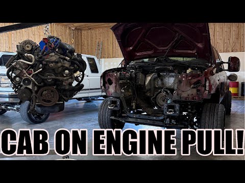 6.0 POWERSTROKE ENGINE REMOVAL!!!