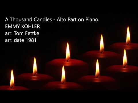 A Thousand Candles  - Alto Part