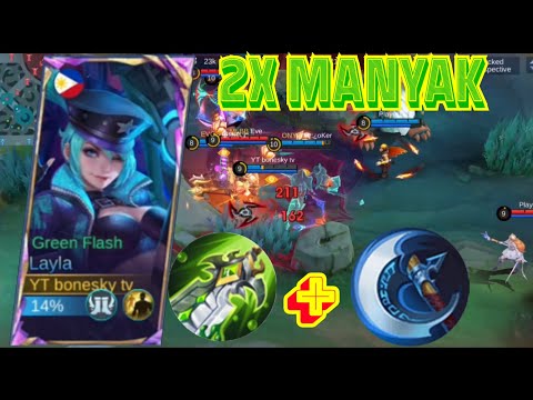 NEW LAYLA BEST ONE SHOT DELETE 2X MANYAK EPIC COMEBACK KDA 18-4-7