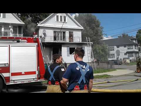Buffalo Fire 72 Trowbridge street (old video)