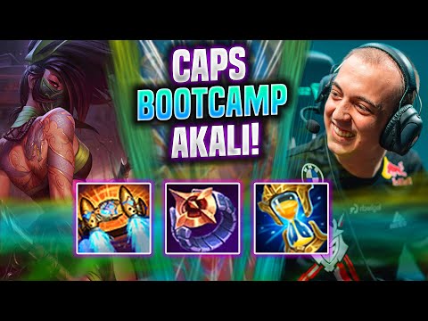 CAPS IS READY TO PLAY AKALI IN KOREA BOOTCAMP! - G2 Caps Plays Akali Mid vs Syndra! | Season 2022
