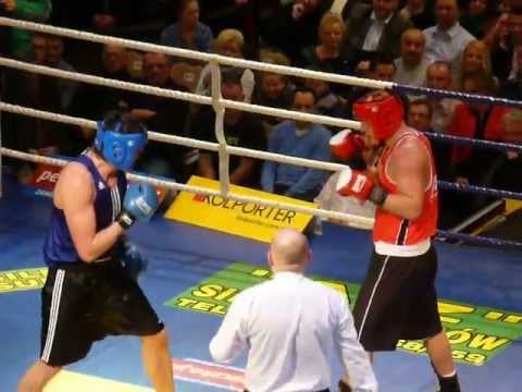 Walka bokserska Patryk Brzeski vs Sergey Verveyko (Ukraina) - Finał Walki Gigantów 06.04.2013
