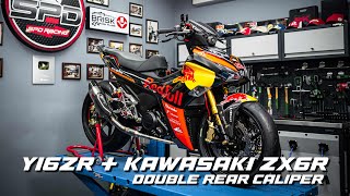 Download lagu BUILDING A SUPER MOPED BIKE ( Full Transformation )Yamaha Y16ZR ft.Kawasaki ZX6R mp3