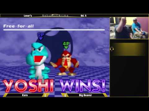 Nebulous 64 Weekly 5/24/2017: Loser's - Rd. 5: Koro vs. Big Beaver