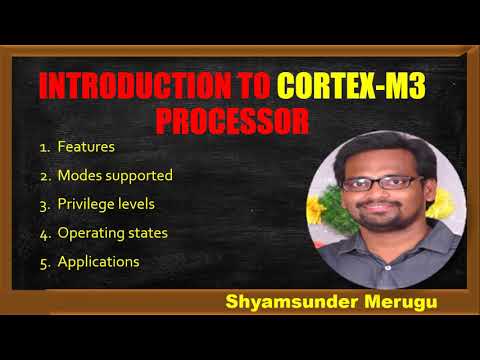 INTRODUCTION TO CORTEX M3 MICROPROCESSOR | JNTUH| ECE