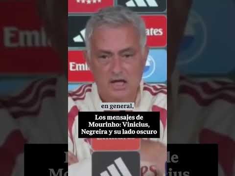 ⚽️🔥 MOURINHO habla claro: VINICIUS, el caso NEGREIRA y su «lado oscuro»