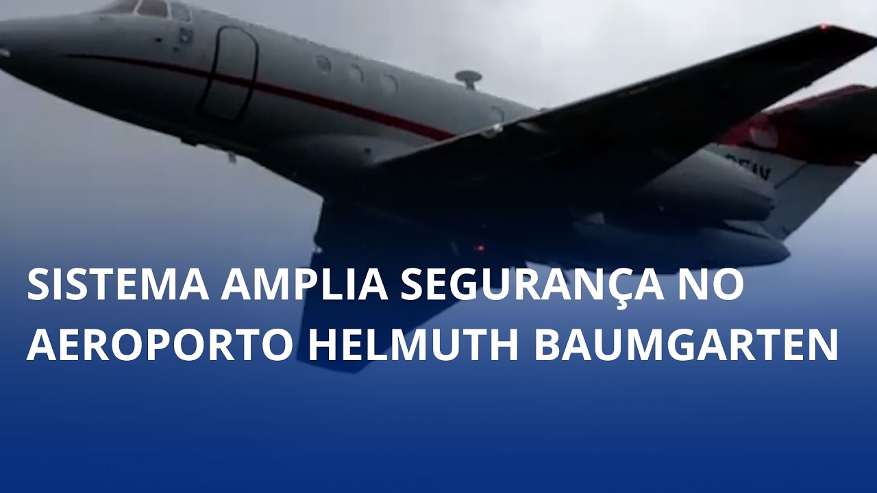 Sistema amplia segurança no aeroporto Helmuth Baumgarten