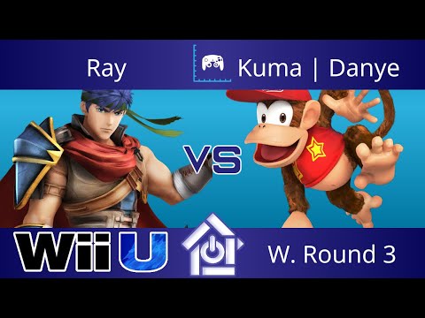 NaCl November 2017 - Ray (Ike) vs Kuma | Danye (Diddy Kong) - Smash 4 W. Round 3