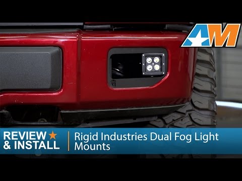 2015-2016 F-150 Rigid Industries Dual Fog Light Mounts Review & Install