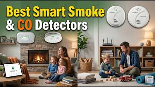 TOP 5 Best Smart Smoke & Carbon Monoxide Detectors 2026 | Budget Smart Smoke Detectors That Actually