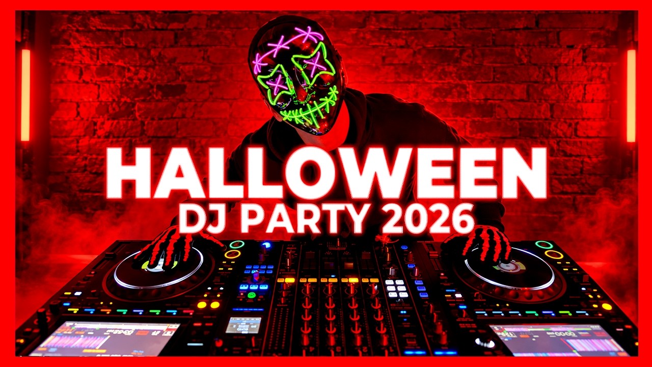 HALLOWEEN PARTY MIX 2026 🎃 Mashups & Remixes of Popular Songs | DJ Mix Remix Club Music Disco Dance