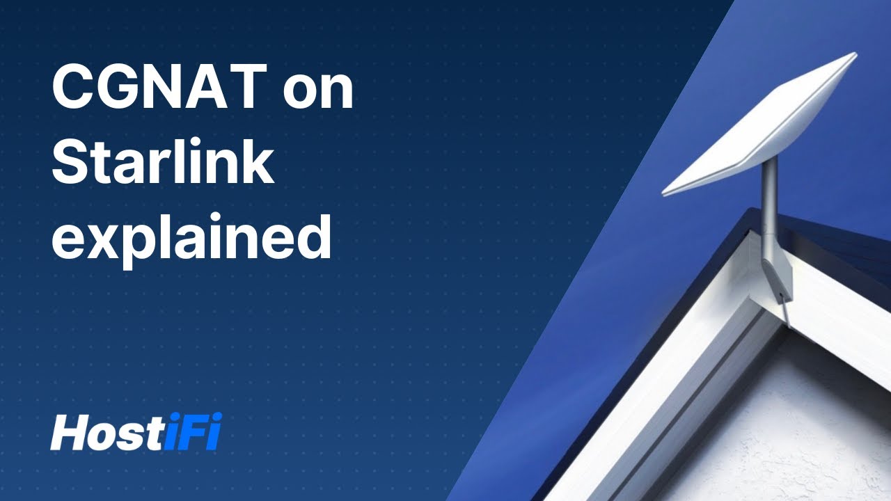 CGNAT on Starlink explained