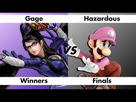 Gage (Bayonetta) vs. Hazardous (Luigi) Winner's Finals Smash Ultimate