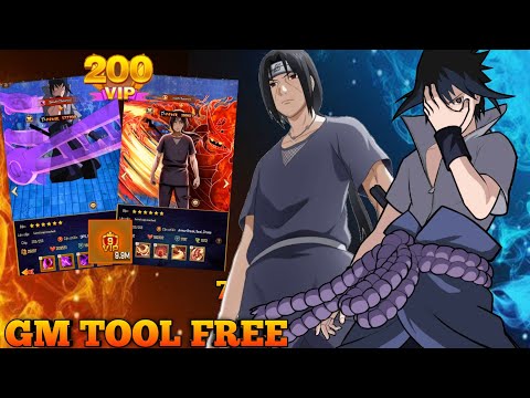 Update Sasuke Susanoo Naruto Idle  - GM TOOL FREE - VIP 200