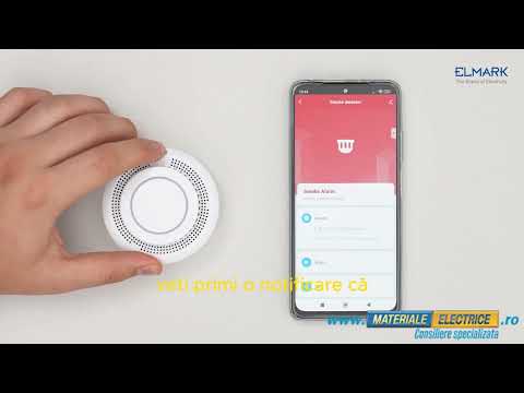 Video Senzor de fum  WI-FI  cu baterie 2хААА EL-SD2003