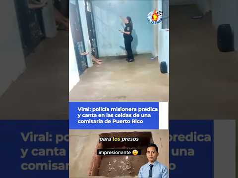 EFECTIVO DE LA POLICÍA DE MISIONES CANTA Y PREDICA PARA LOS PRESOS 🙌 #cristo #Jesús #iglesia