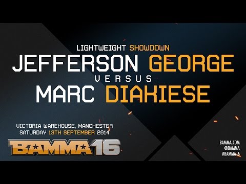 Marc Diakiese vs Jefferson George full fight