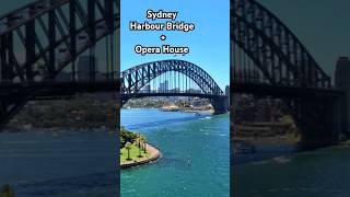 Sydney Harbour : City, Bridge & Opera House Views from Celebrity Edge Walking Track #sydneyharbour