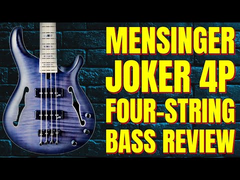 The Mensinger Joker 4P Bass - A Semi-Acoustic Winner?