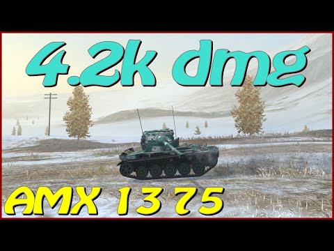 WOT Blitz / AMX 13 75 / 3 frags / 4.2k dmg