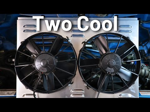 Electric Cooling Fan Upgrade | 1980-1996 Ford Bronco F150 | Bronco Restoration