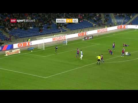 Saison 2013/14: 17. Runde - FC Basel vs Grasshoppers 1:1 (0:1)