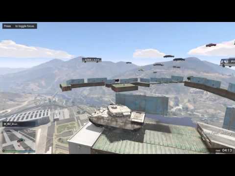 Grand Theft Auto V "GARRY'S MOD DEATHRUN" Last Team Standing