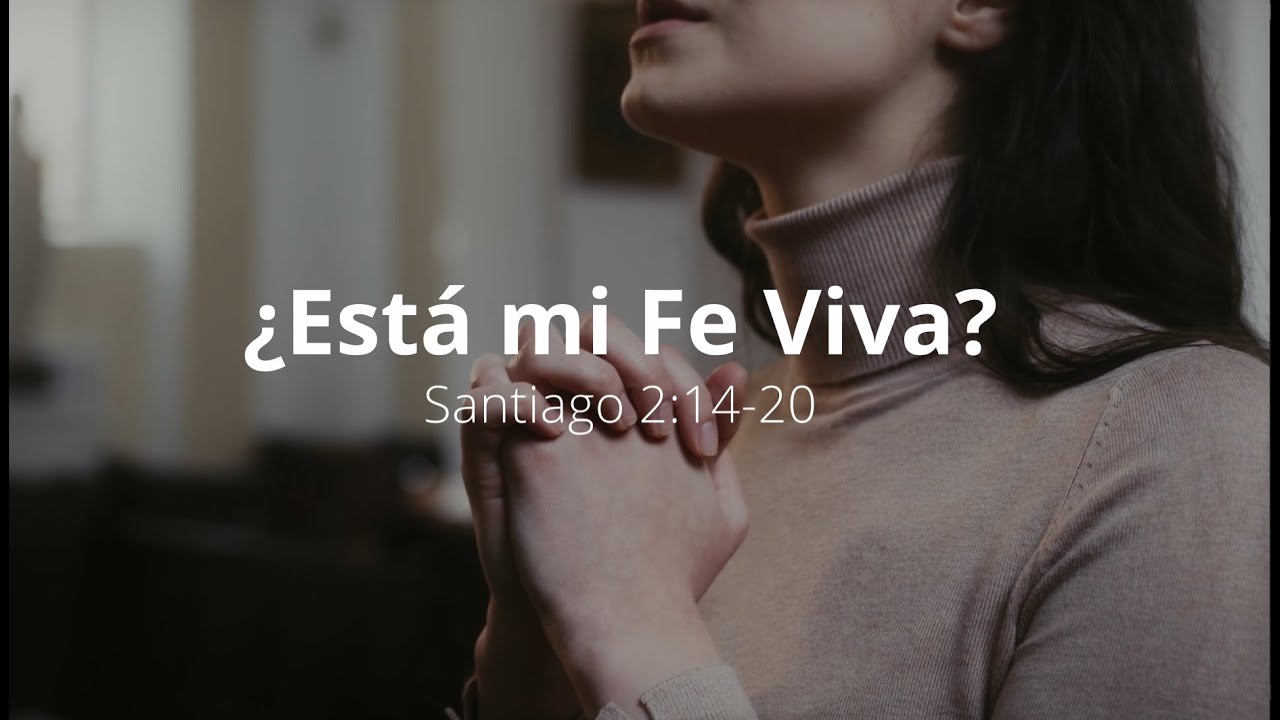 ¿Está mi fe viva? - Santiago 2:14-20