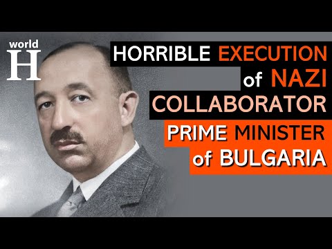 Execution of Bogdan Filov - Bulgarian NAZI Prime Minister Responsible for Death of 11,000 People