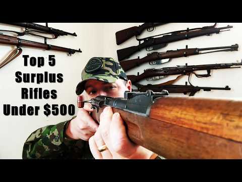 Top 5 Military Surplus Rifles Under $500 in 2026.