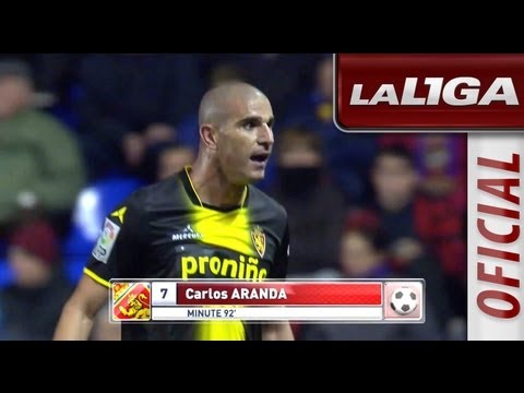 La Liga | Levante UD - Real Zaragoza (0-1) | 13-12-2012 | 1/8 ida de Copa del Rey  | Resumen