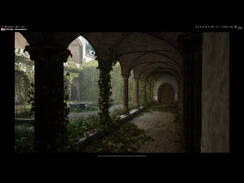 Unreal 5 , Nanite, Lumen, ivy generator v2