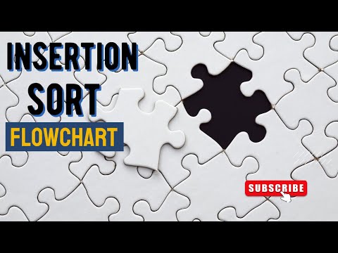 Insertion Sort Flowchart Mastering Data Arrangement Learning Tutorial Flowchart Sorting Code