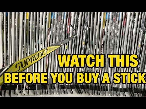 5 things EVERY hockey player should know about sticks before buying Video