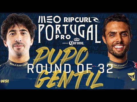 Miguel Pupo vs Ian Gentil | MEO Rip Curl Portugal Pro - Round of 32 Heat Replay