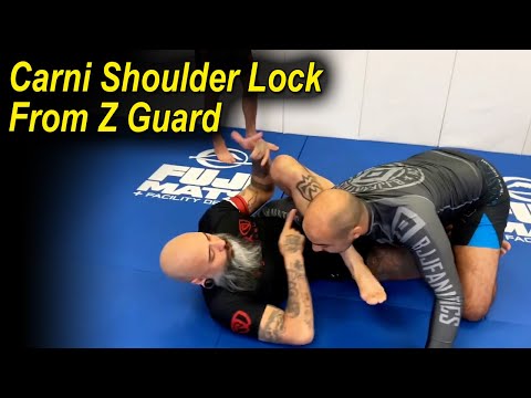 The Carni Shoulder Lock From BJJ Z Guard by Richie "Boogeyman" Martinez