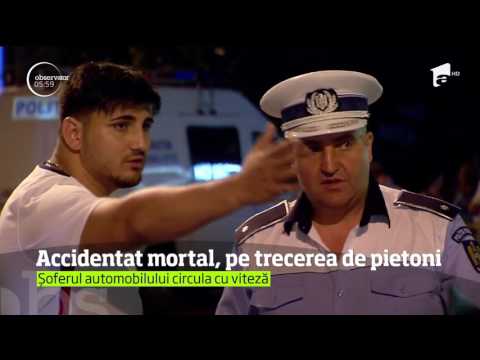 Fatal accident in the Capital. A speeding car hit a 46-year-old man head-on