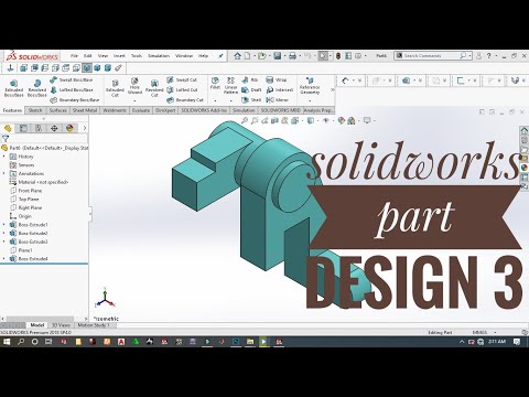 SolidWorks Tutorial for Beginners-[2020] - Exercise 03 - Part 03
